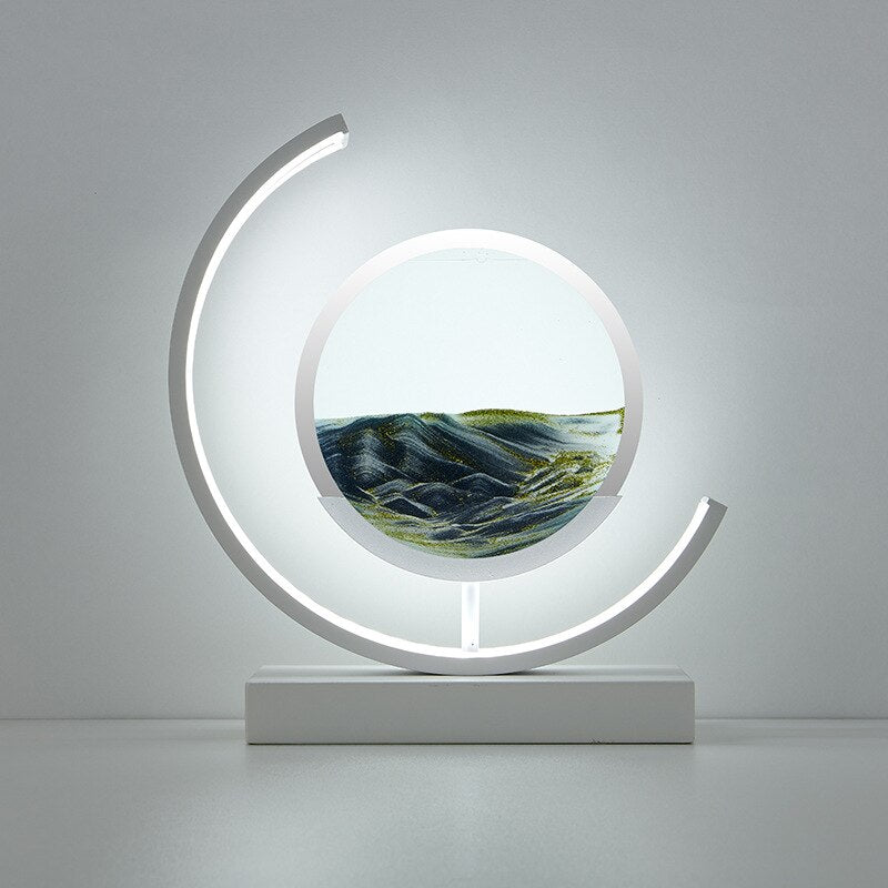 Norvo | 3D Sand Shell Bordlampe - Abyss