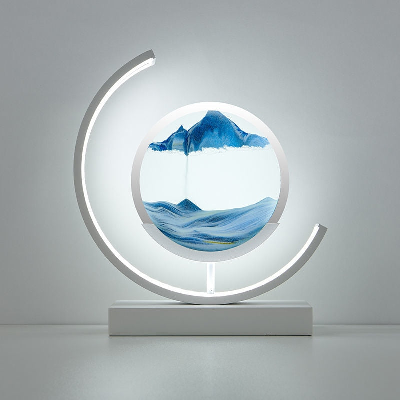 Norvo | 3D Sand Shell Bordlampe - Abyss
