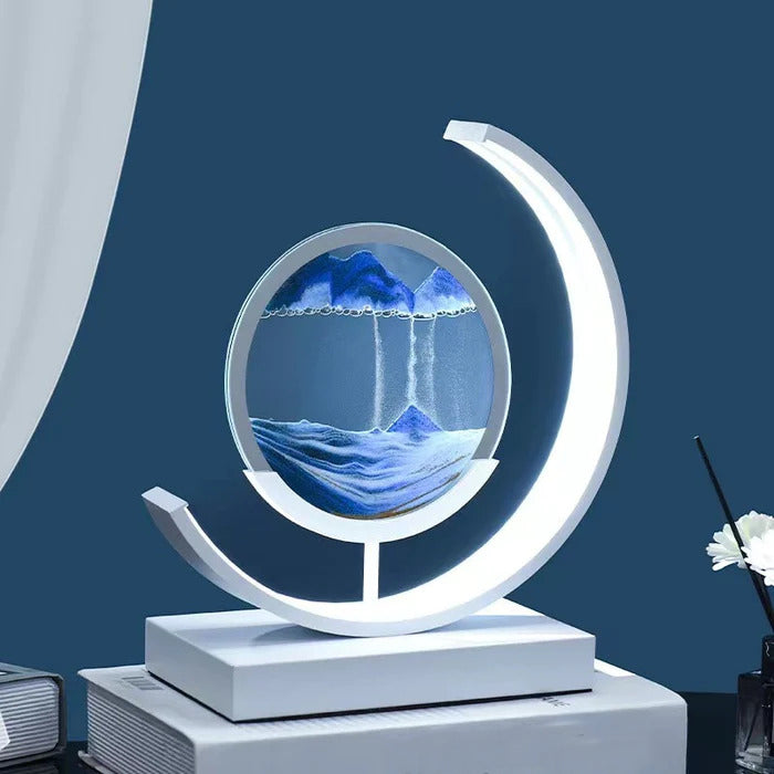 Norvo | 3D Sand Shell Bordlampe - Abyss