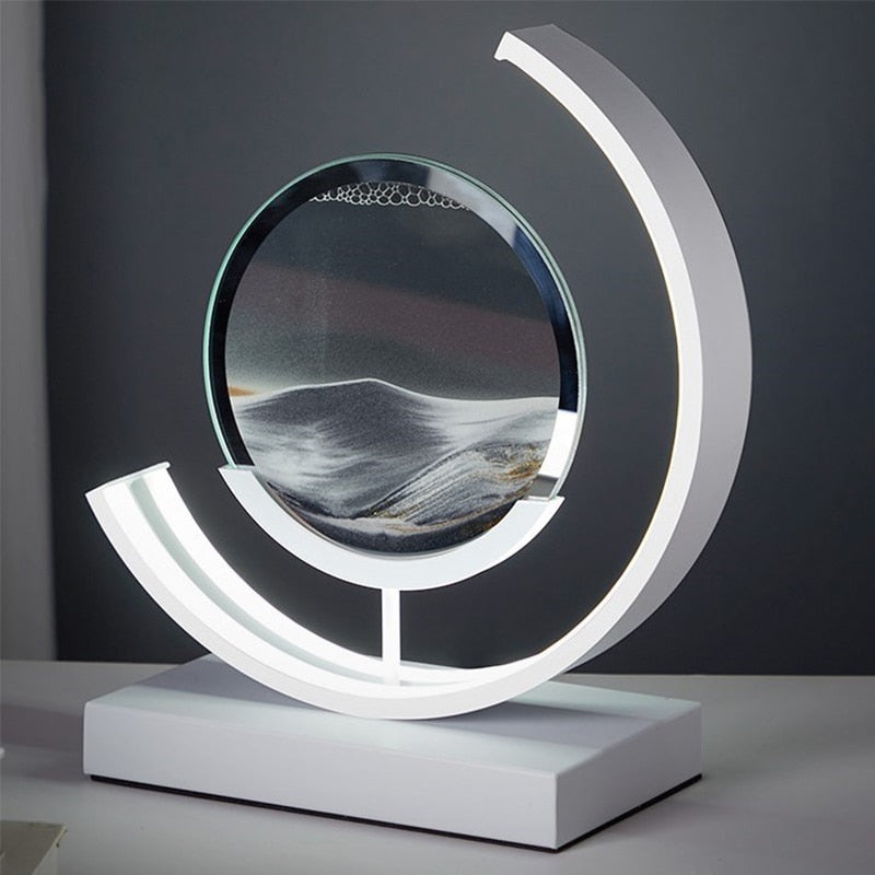 Norvo | 3D Sand Shell Bordlampe - Abyss