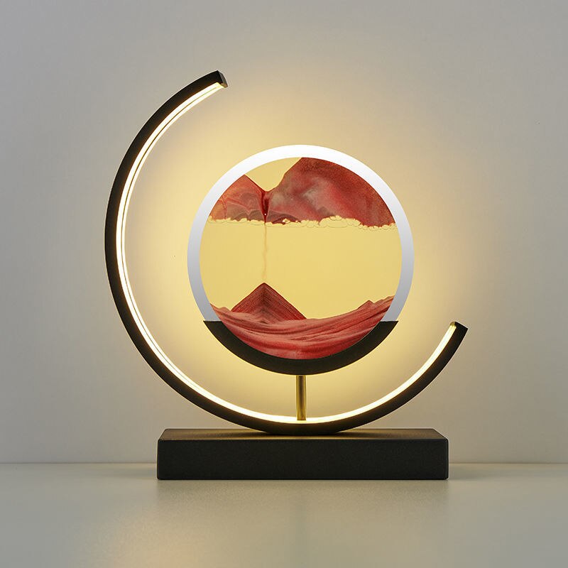 Norvo | 3D Sand Shell Bordlampe - Abyss
