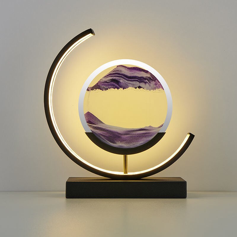 Norvo | 3D Sand Shell Bordlampe - Abyss