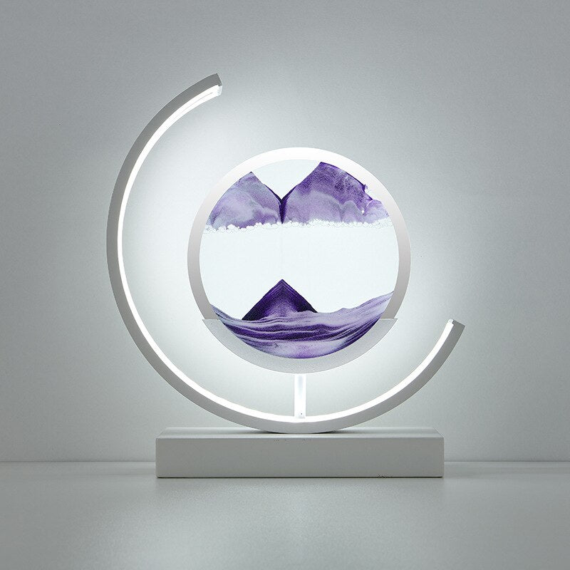 Norvo | 3D Sand Shell Bordlampe - Abyss