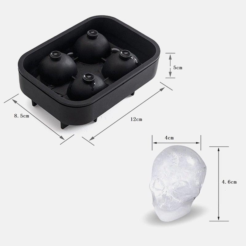 Norvo | 3D Hodeskalle Isbitform