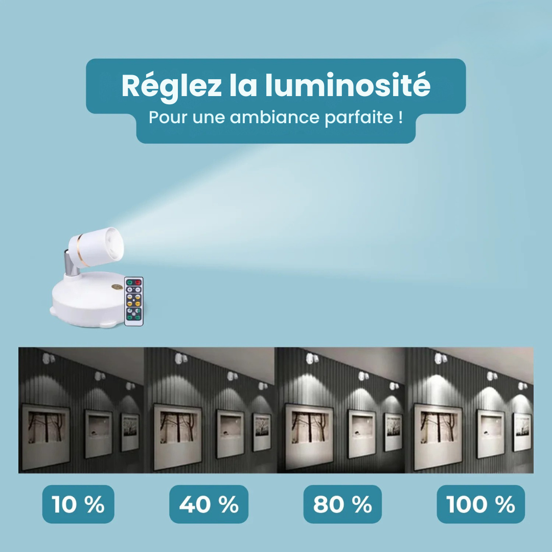 Norvo | LightPowerMax — Si farvel til mørket med trådløs komfortlys og ren avslapning med et knappetrykk!