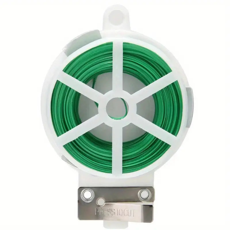 Norvo | Hage Tråd Twist Bånd – 50m Rull for Planter og Hagearbeid