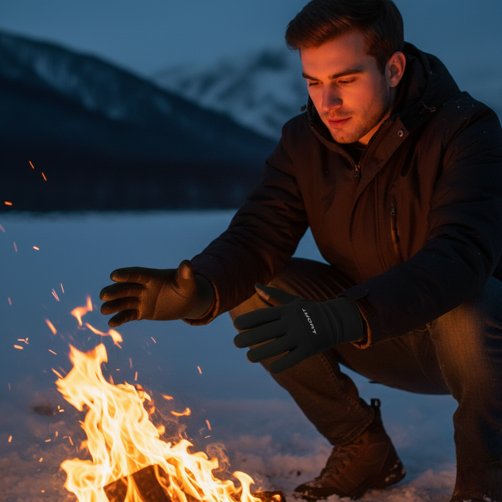 Norvo | Vinterhansker med grep for snø, regn og kulde