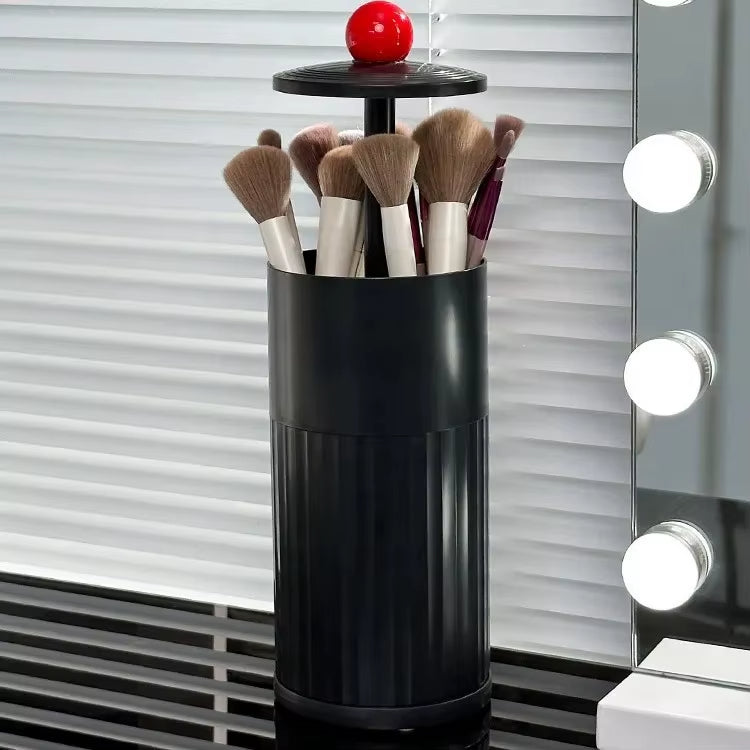Norvo | Automatisk Pop-Up Sylinderisk Makeup Børste Organizer