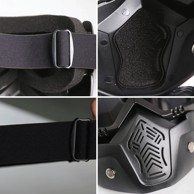 Norvo | Harley Retro Utendørs Ride Maske