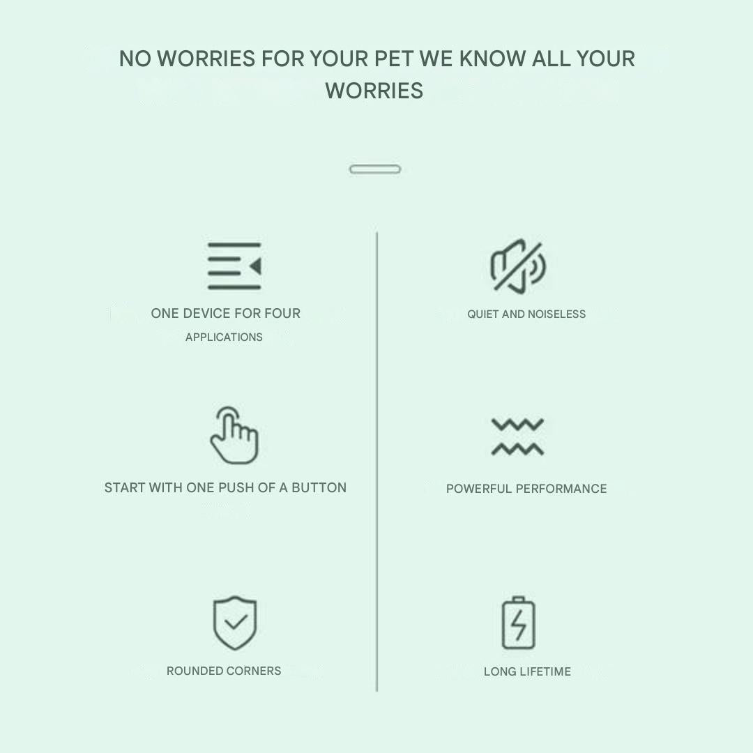 4-i-1 Kjæledyrpleier - TrimMaster Pro Norvo