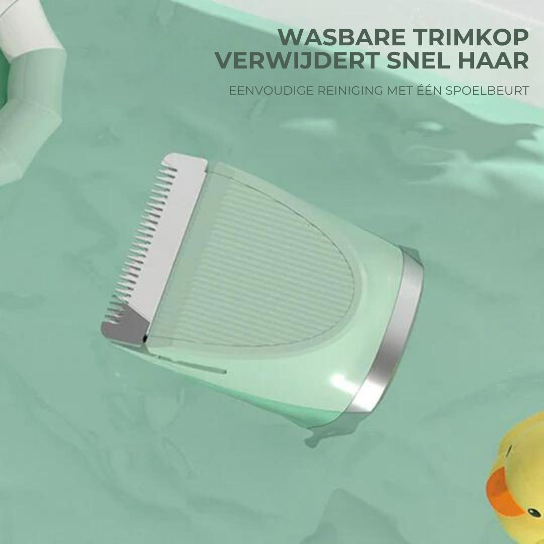 Norvo | Tierpleieverktøy Groomilo 4-i-1 | Stille & Oppladbar | For Pels & Negler | Hvit-Grønn