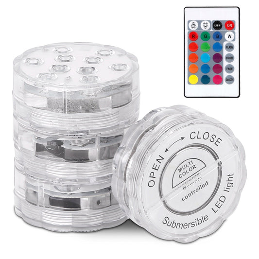 Norvo | 4-Delt: Vanntette RGB LED Lyskastere