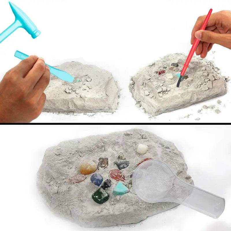 Norvo | GemSpark - Tenn ditt barns kreativitet med autentisk edelstensekskavering