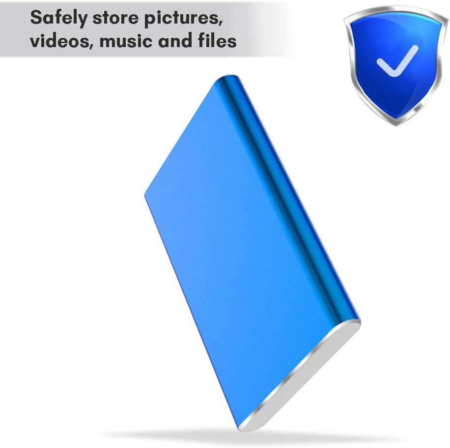 Norvo | Bærbar 1TB USB 3.0 Harddisk med metallhus og høyhastighetsoverføring – Dravero