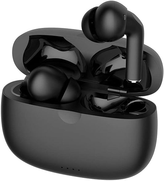 Norvo | True Wireless Ørepropper med Støydemping, Bluetooth 5.0 & Trådløs Laderelong – Sonetra