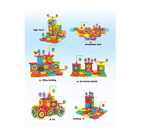 Norvo | MagicGears | Bygg og Oppdag - 3D Elektriske Gear Byggeklosser for Barn