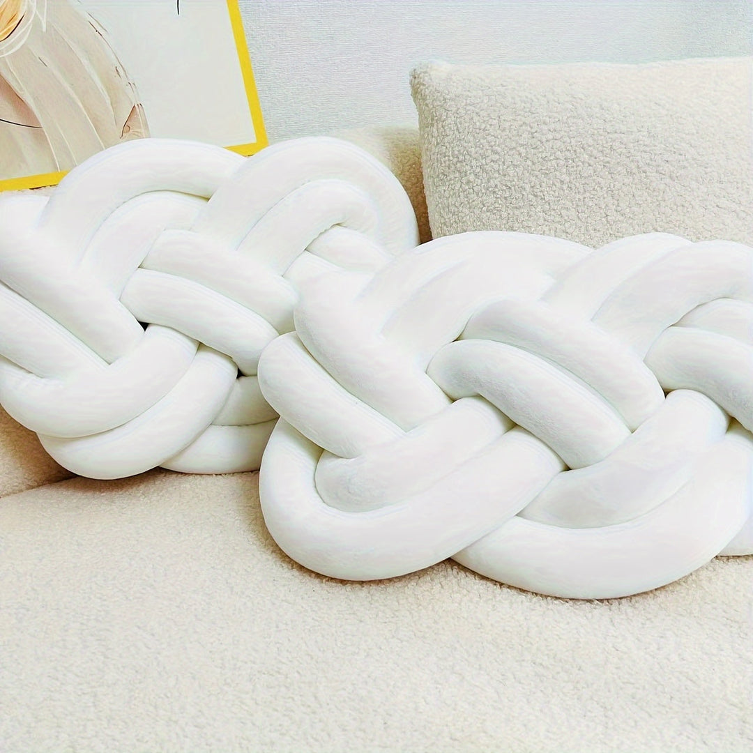 CozyPlush Set med 2 Plush Dekorative Puter – Myk Eleganse for Ditt Hjem Norvo