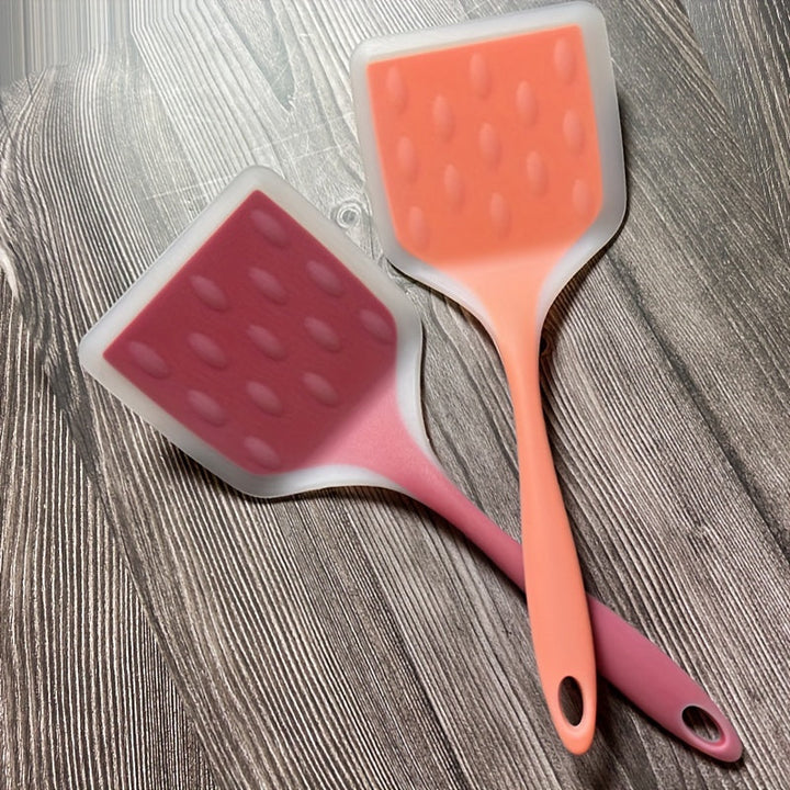 Norvo | Ekstra Stort Silikon Spatel Sett – Non-stick, Varmebestandig & Ergonomisk for Enkel Løsning av Mat, Perfekt for Matlaging & Baking