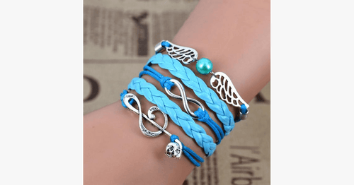 Norvo | Angel Infinity Music - Unisex Armbånd for et Fasjonabelt Utseende