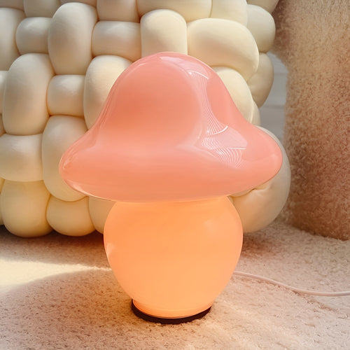 Norvo | MushroomDream Lampe – Fortryllende Glassbelysning med Sopps mønster