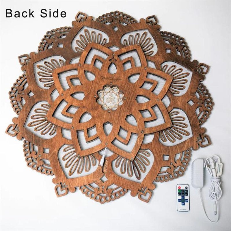 Norvo | Mandala Yoga Rom Nattlys LED