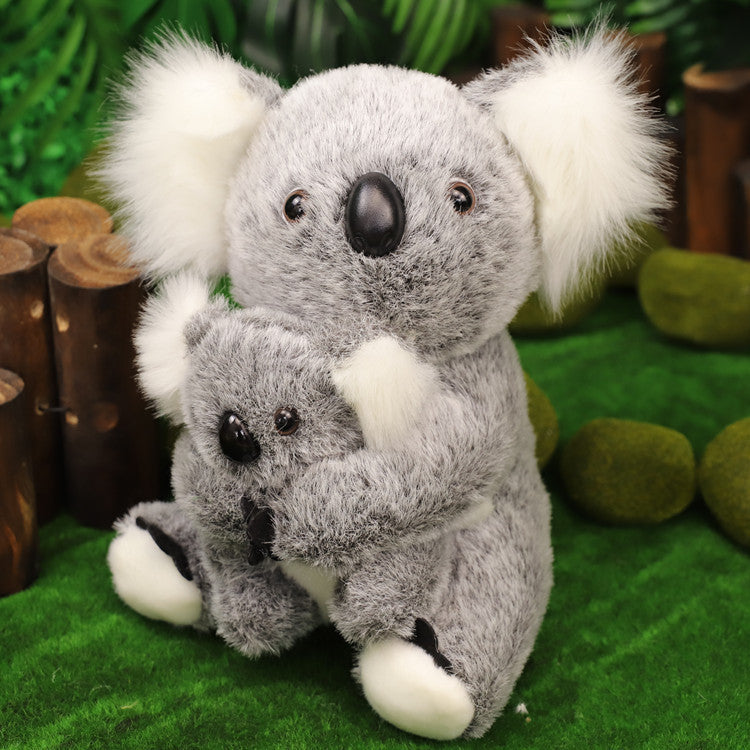 Norvo | Plush Koala Mor og Barn-Grå