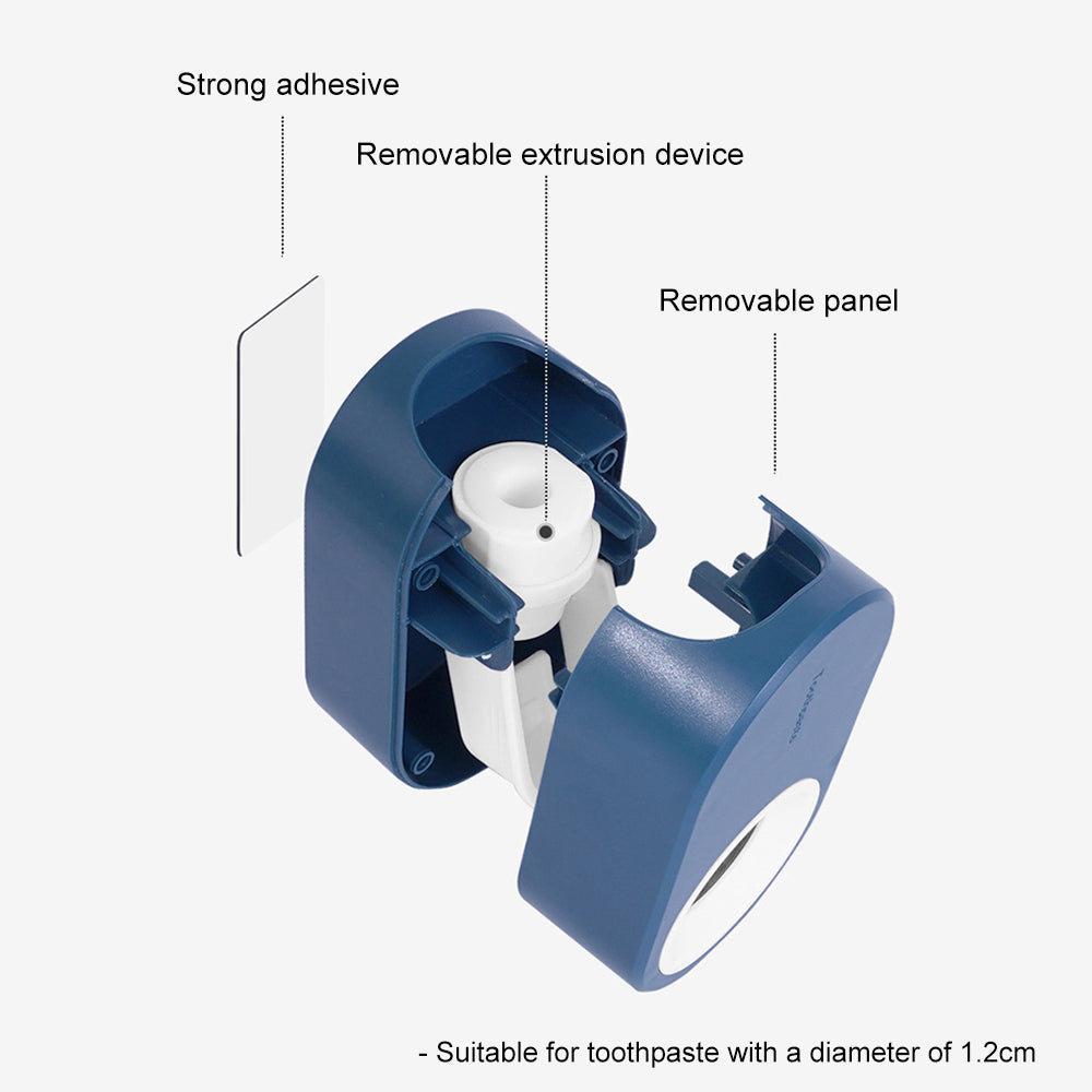 Norvo | Elegant Veggmontert Tannkremholder Dispenser