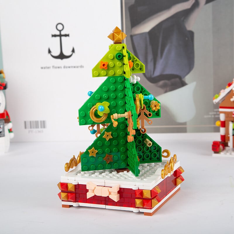 Norvo | 360 PCS Musikkboks Juletre Byggeklosser