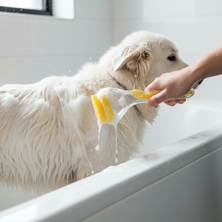 Norvo | Bubbly Cleaner Pet Bath Massage Brush