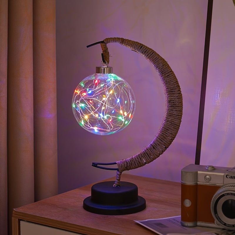 MoonGlow Lampe - Stilig Smijern LED Bordlampe Norvo