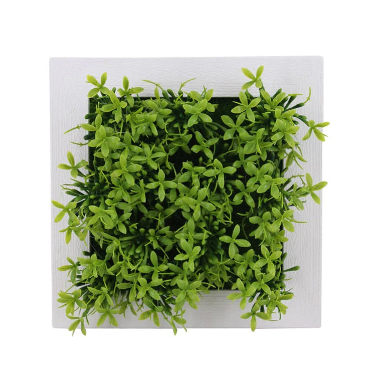 Norvo | GreenFrame Veggdekorasjon – 3D Kunstplante i Moderne Hengende Ramme