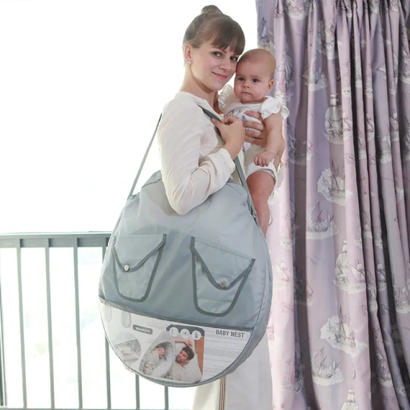 Norvo | Baby Myggnetting – Sammenleggbar Reiseseng for Baby og Beskyttelsesnet