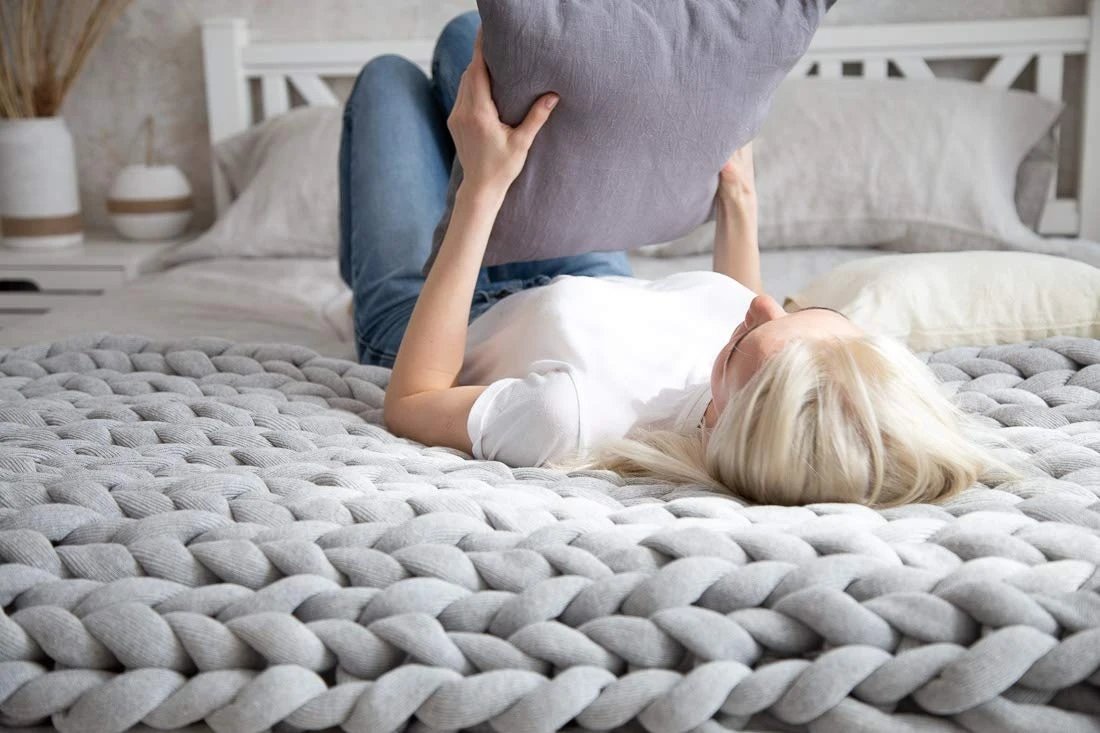 Norvo | Chunky Strikket Teppet