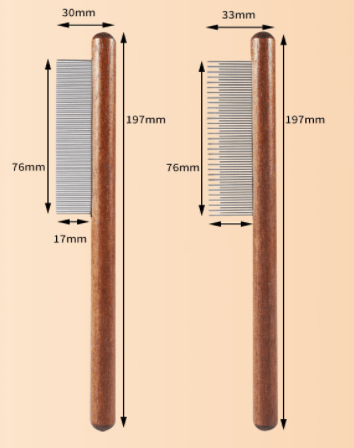 Norvo | Multifunksjonell Pet Hair Comb Flått- og Tåre Flekkfjerning