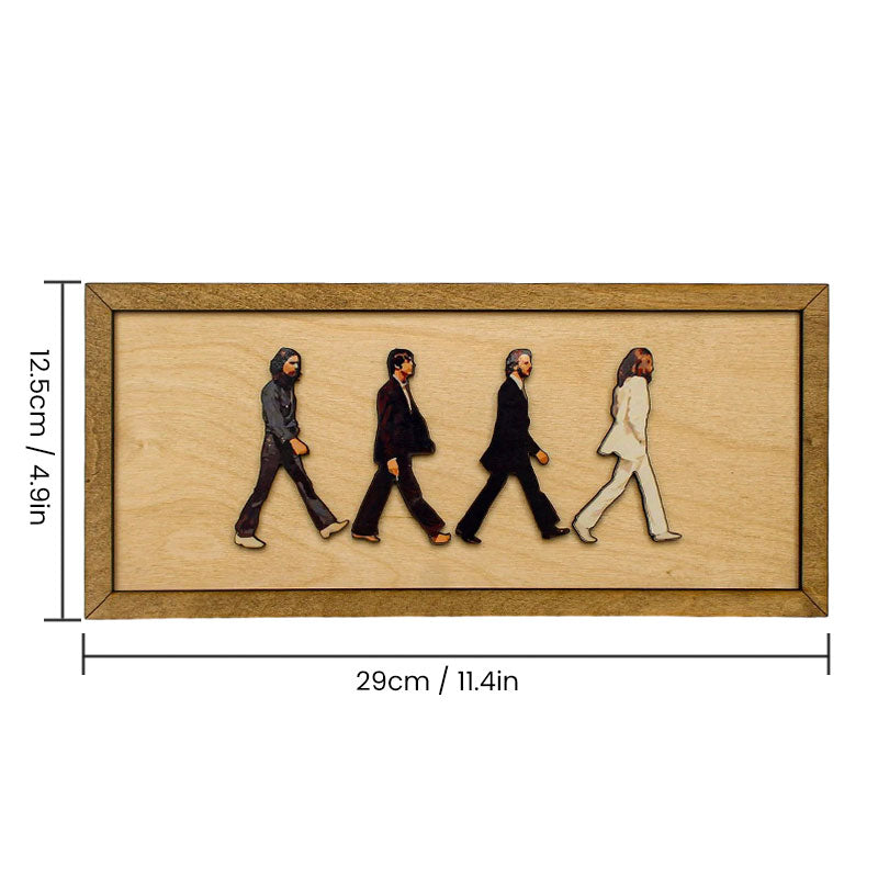 Norvo | Rammer Abbey Road-portrett av Beatles