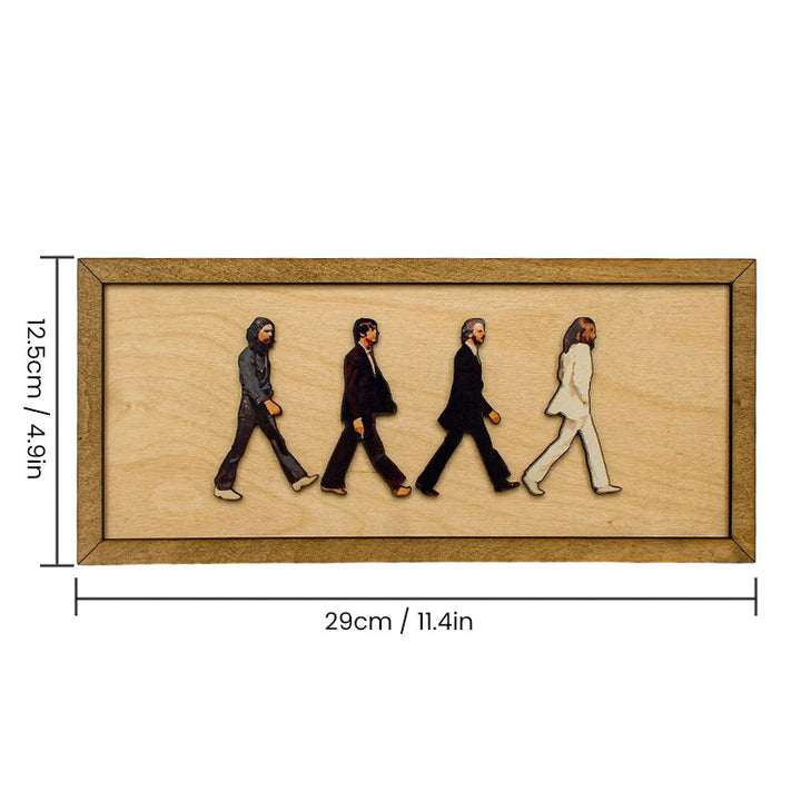 Norvo | Rammer Abbey Road-portrett av Beatles