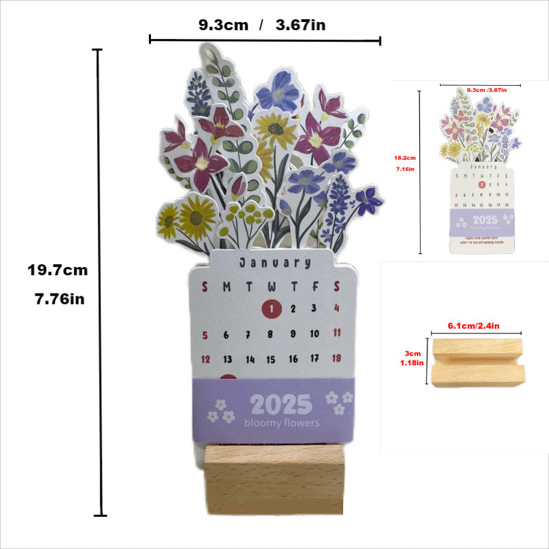 Norvo | 2025 Bloomy Flowers Bordkalender