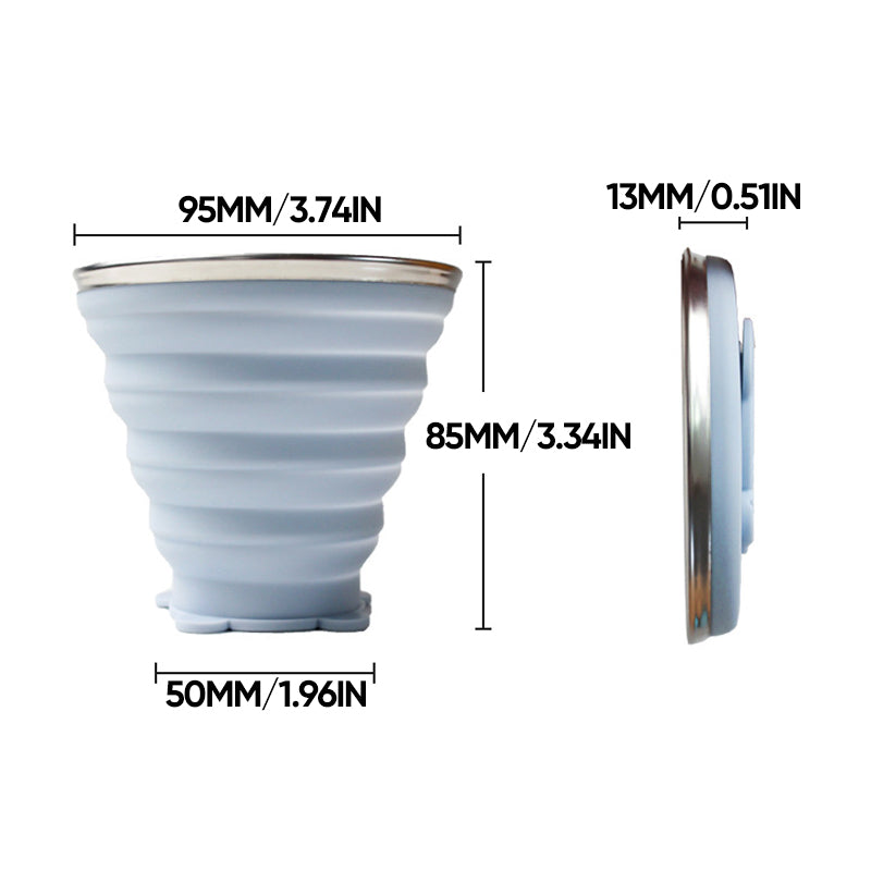 Norvo | Bærbare silikonkopper for reise