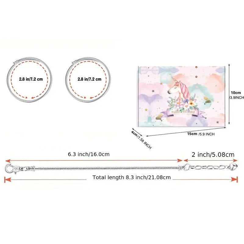 Norvo | Jenters Charm Armbånd DIY Sett