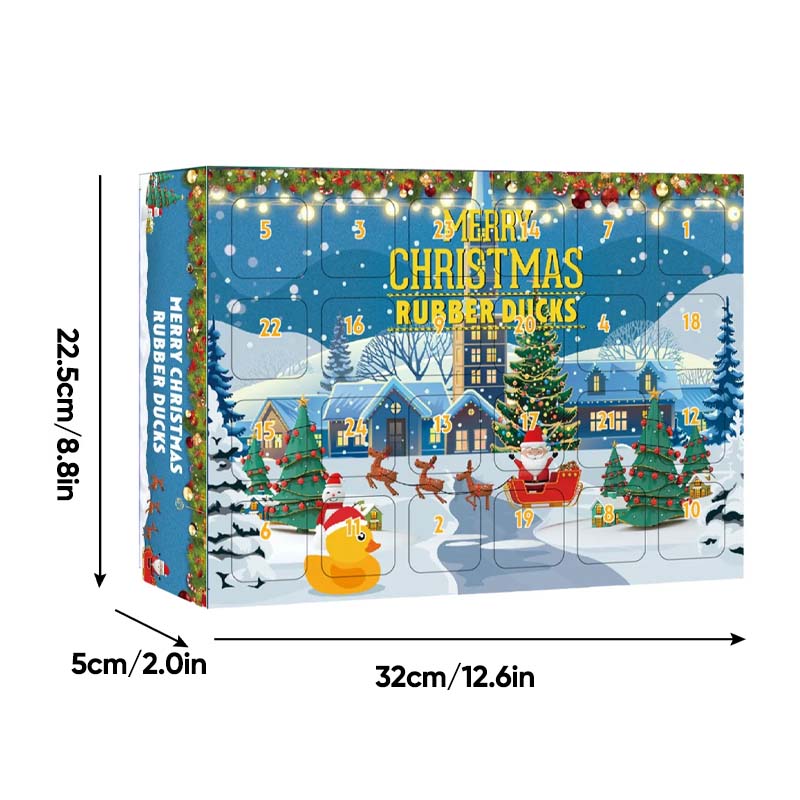 Norvo | 24 Delt Julegummibjørn Adventskalender