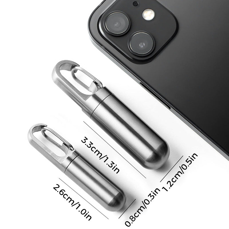 Norvo | Bærbar Medisinboks laget av Rustfritt Stål