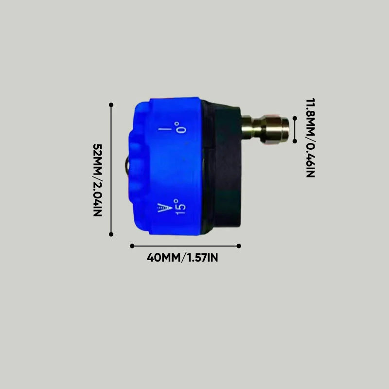 Norvo | Rustfritt stål multifunksjonell høytrykkrenser sprøytedyse