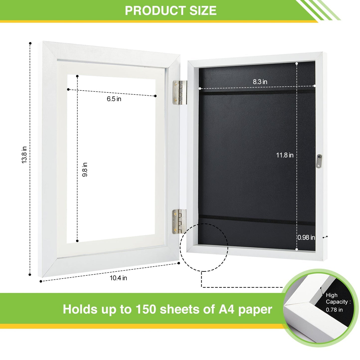 Norvo | Barn Kunstprosjekter 11.8'' x 8.3'' Barne Kunstrammer