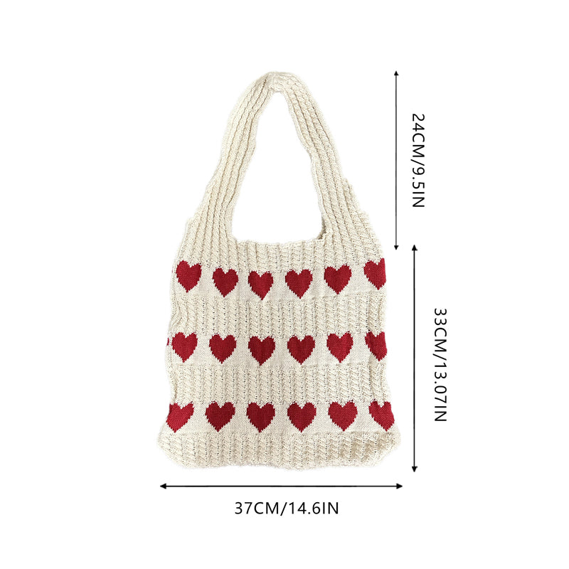 Norvo | Strikk Kjærlighet Tote Bag