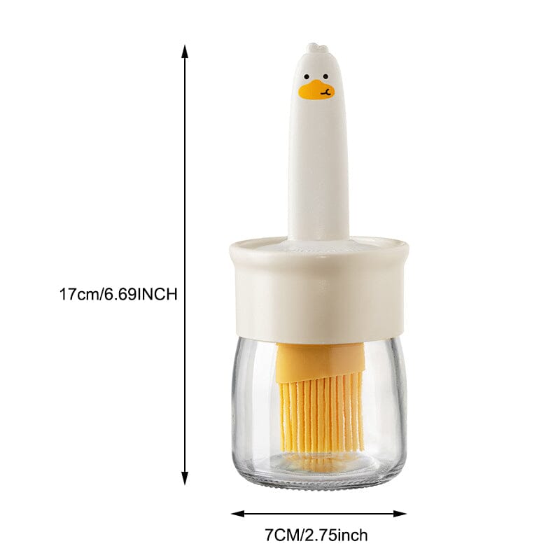 Norvo | Oljedispenser med børste for BBQ
