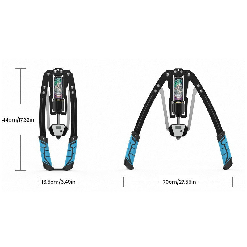Norvo | Justerbar hydraulisk armstyrketrenoer (med LED-teller)