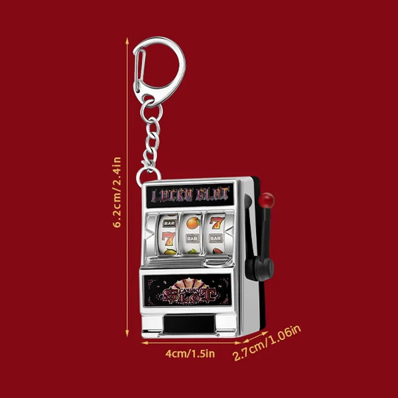 Norvo | Nøkkelring designet som en spilleautomat