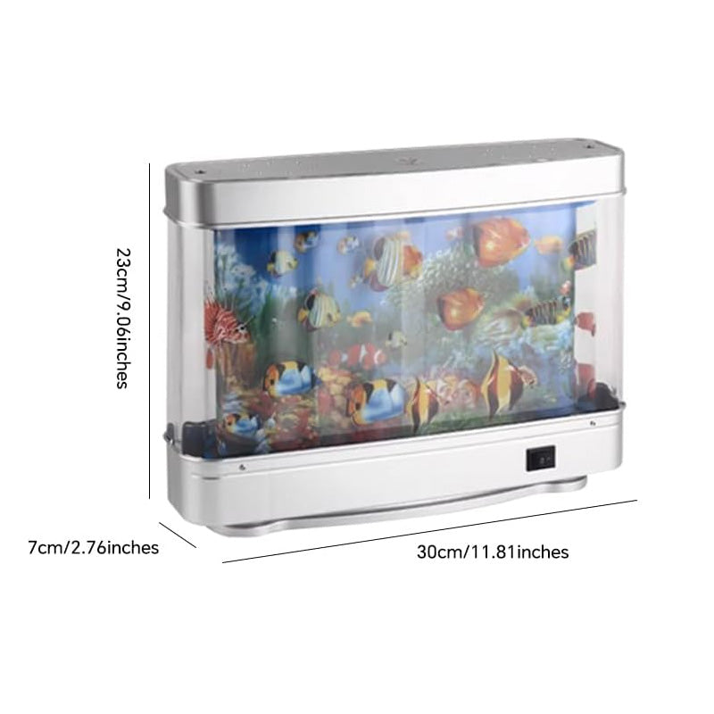 Norvo | Kunstig Tropisk Fiskebowl Lampe