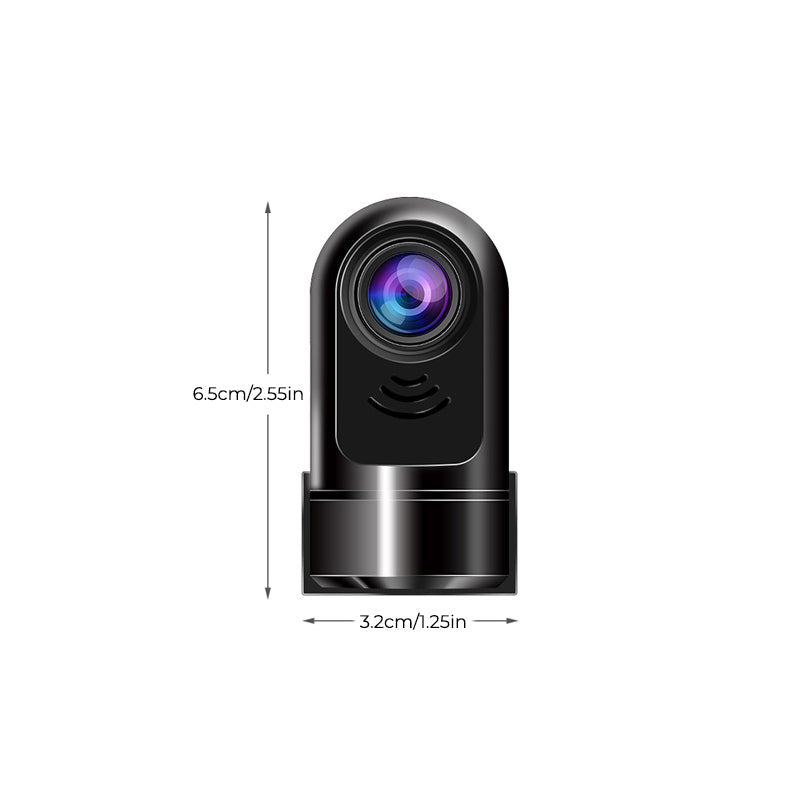 Norvo | 1080P HD Mini ADAS Dashcam med 360° rotasjonsfunksjon