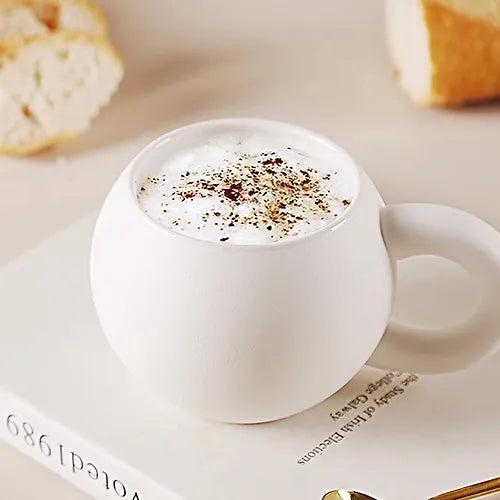 Stella Cup – Luksuriøs Geometrisk Porselenskrus Norvo